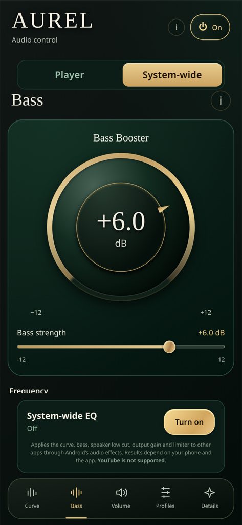 Bass booster